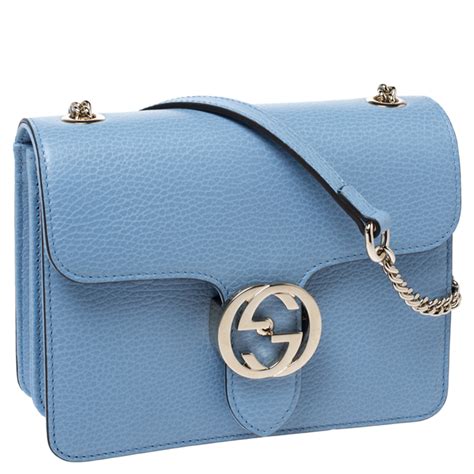 small blue gucci purses|gucci outlet interlocking blue bag.